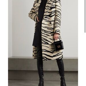Stella mccartney zebra coat